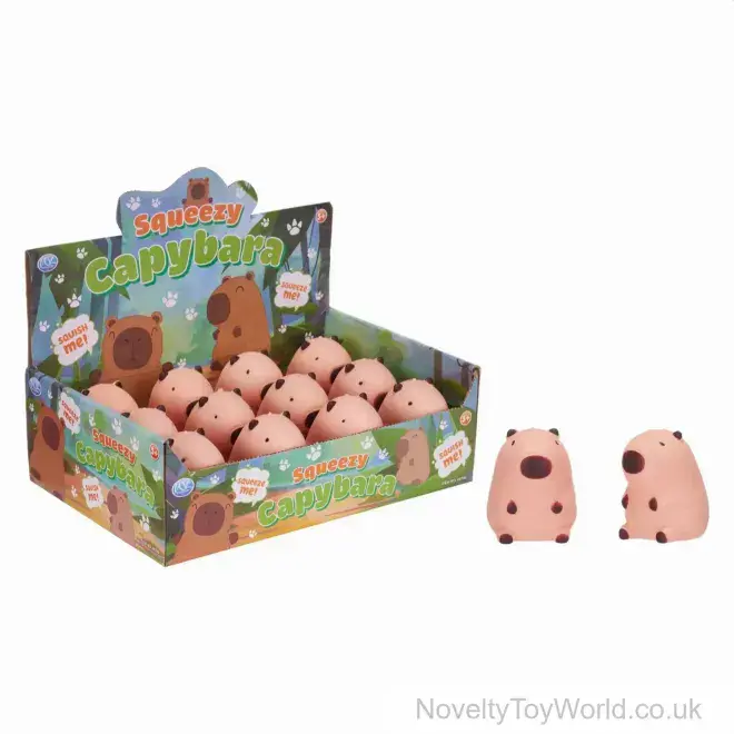Capybara Squeezy Sensory Toy (8cm) | Wholesale Sensory Toys