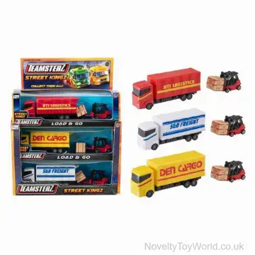 Cargo Flat Bed Transporter Lorry Teamsterz Truck