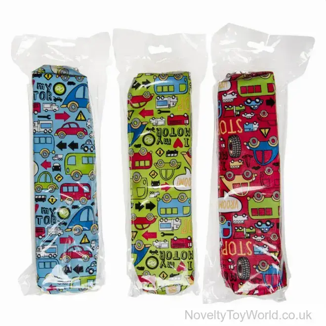 Cartoon Car Large Pencil Case (23cm) | Children's Large Pencil Case | Wholesale Distributor