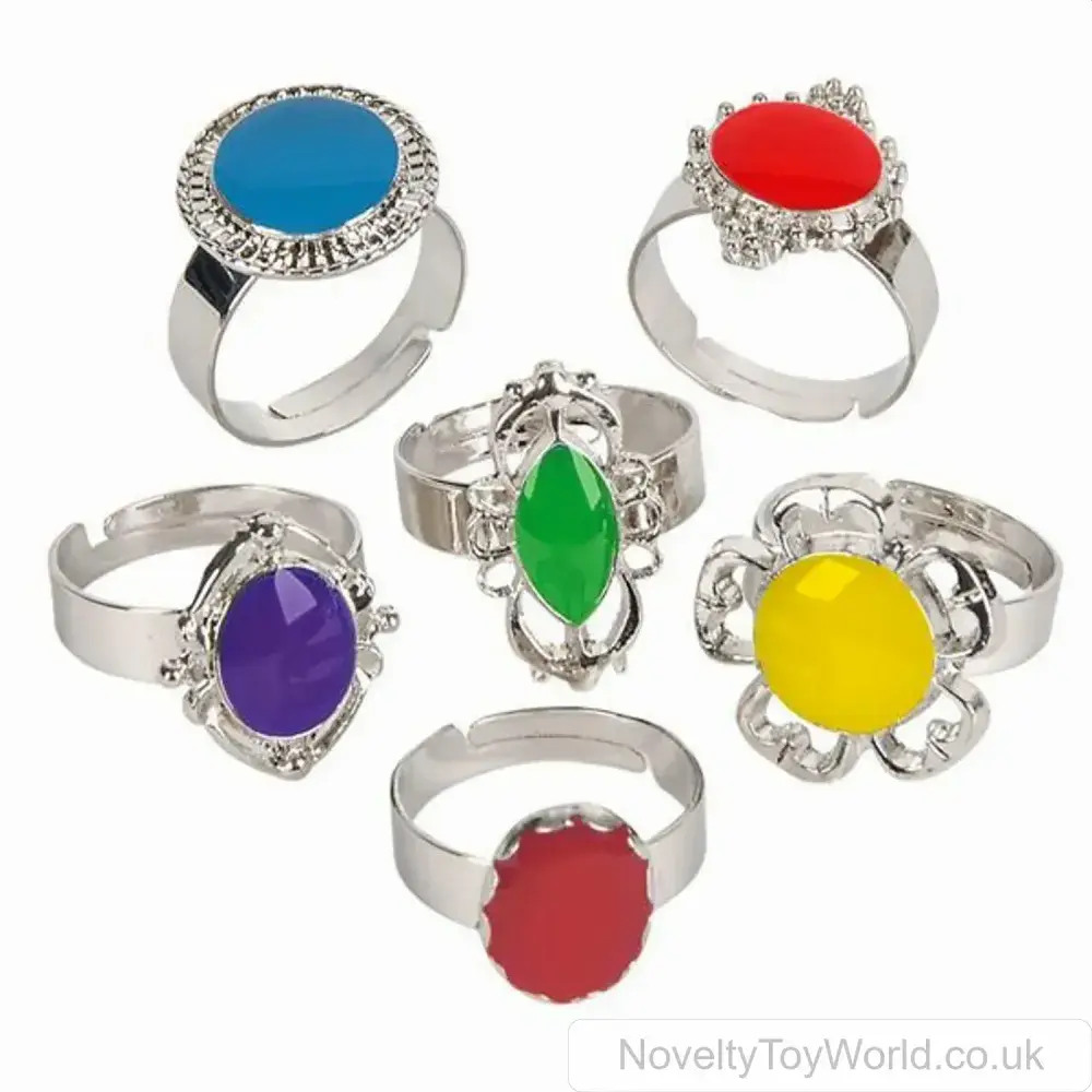 Bulk Buy | Changing Colour Mood Ring - Various Jewellery Designs