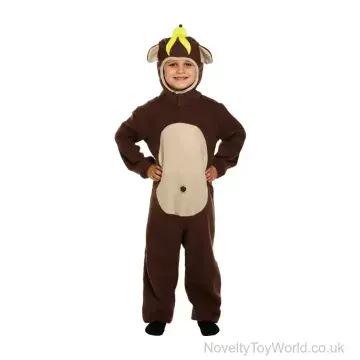 Cheeky Monkey Fancy Dress Costume for Children (Age 4-6)