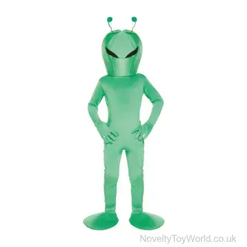 Children's Alien Fancy Dress (Medium 7-9 Years)