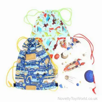 Children's Drawstring Bag (35cm) - 3 Assorted