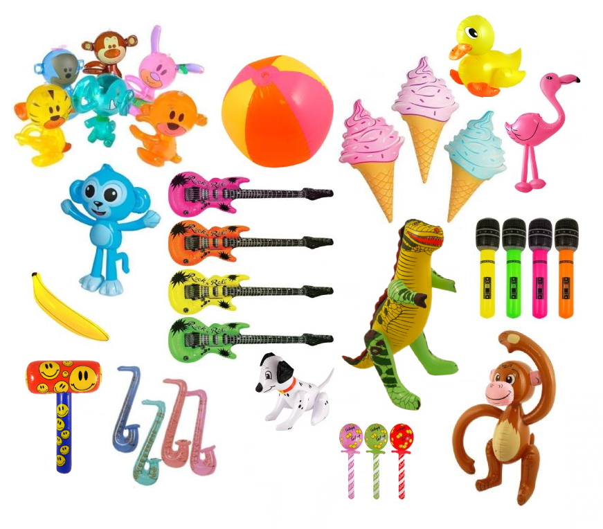 Wholesale Children's Inflatable Toy Party Assortment | UK Bulk Novelties