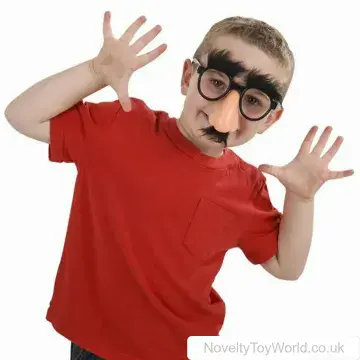 Children's Joke Nose & Glasses Disguise - Fancy Dress