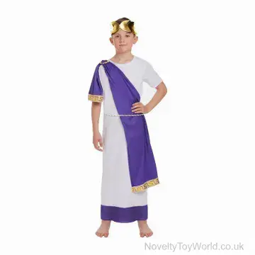 Children's Roman Emperor Costume Medium (Ages 7-9)