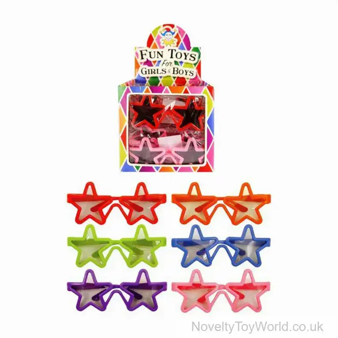 Wholesale | Children's Star Novelty Glasses | Bulk Novelty-Wear