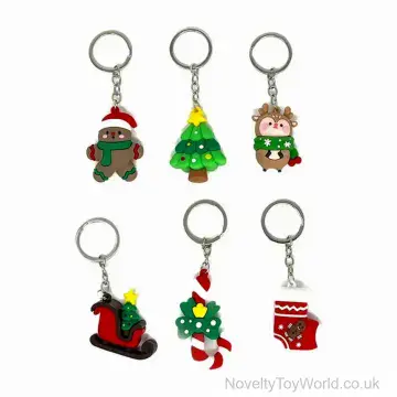 Christmas Characters 3D Keyring (7cm)