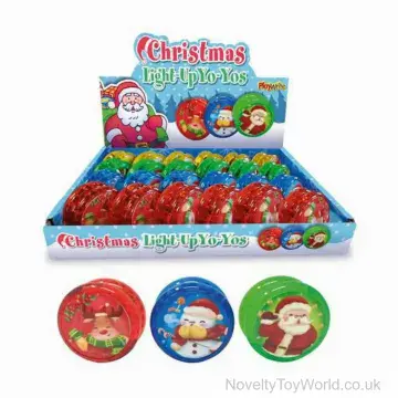 Christmas Light Up Novelty Yo-Yo (5.5cm)