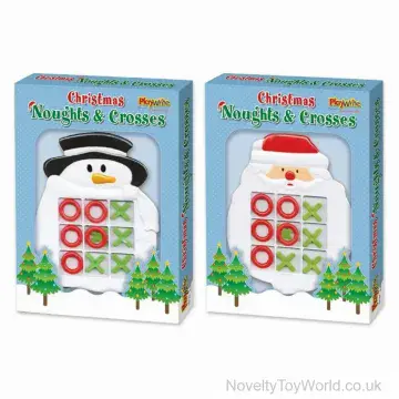 Christmas Noughts & Crosses Game - 2 Assorted