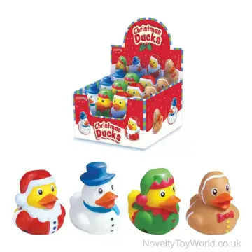 Christmas Rubber Ducks - Novelty Duckies (5cm)