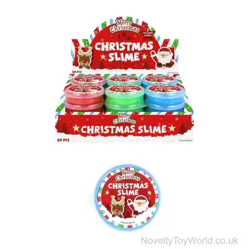 Christmas Slime Sensory Toy In Tub (7cm x 2cm)