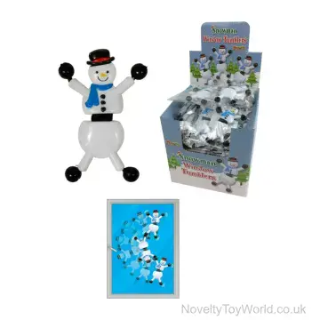 Christmas Snowman Window Walker Toy (7cm)