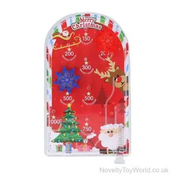 Christmas Themed Pinball Game (13cm)
