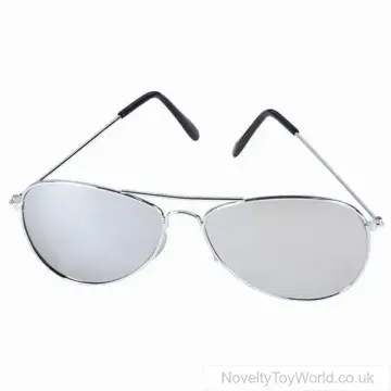 Classic Mirror Lens Aviator Sunglasses