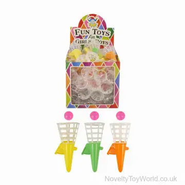 Click & Catch Game - Ball & Catcher Set (Assorted Colours)