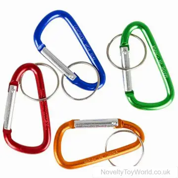 Climbing Carabiner Clip Keyring (5cm)