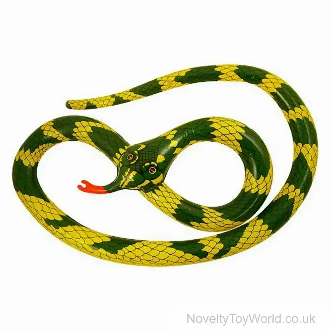 Bulk Buy Coiled Snake Inflatable (200cm) | Wholesale Novelties UK