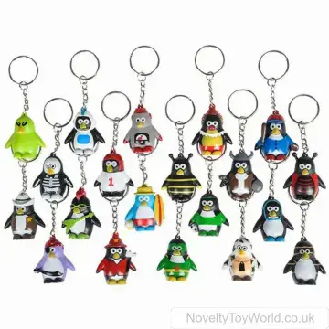 Collectable Penguin Novelty Keyrings (3.5cm)