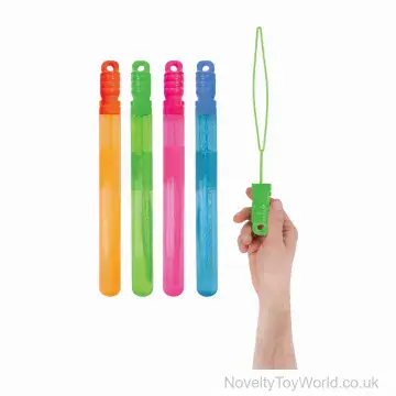 Colourful Bubble Wand 110ml (36cm)