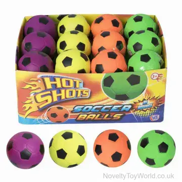 Colourful Soccer Football High Bounce Balls (6cm)