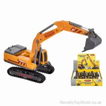 Construction Diggers & Cranes Toy Vehicle - 2 Assorted