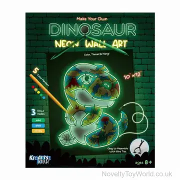 Create Your Own Dinosaur Neon Wall Art (30cm)