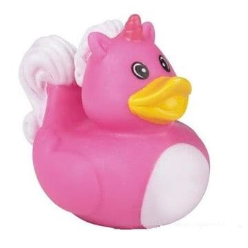 Cute Pink Unicorn Rubber Duck (6cm)