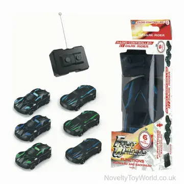 Dark Rider Mini Remote Control Car - 6 Assorted (13.5cm)