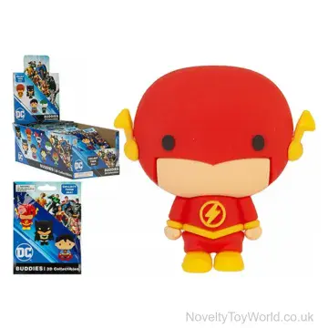 DC Licensed 3D Collectable Buddies Figurine - 8 Assorted