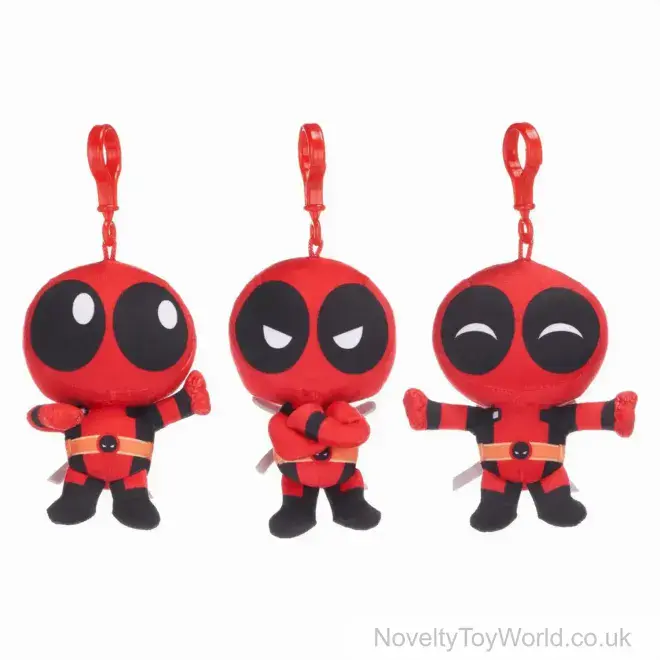 Deadpool Movie Plush Toy Bag Clip (13cm) | Trade Price Toys