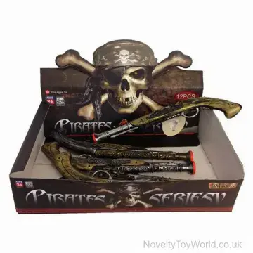 Detailed Plastic Toy Pirate Pistol Gun (41cm)