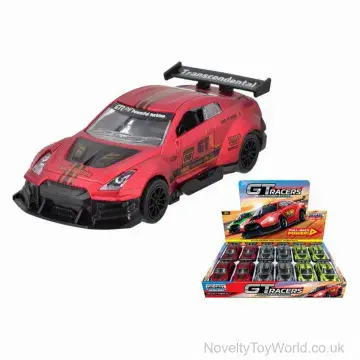 Die-Cast Metal Pull-Back GT Race Car (11cm)
