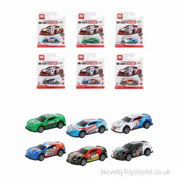 Die-Cast Metal Pull-Back Racing Car (7cm)