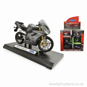 Diecast Motorbike - Superbike Model with Plinth