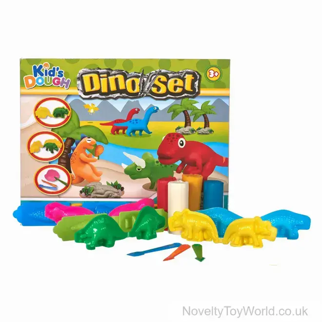 Dinosaur Dough Factory Set with Dino Moulds | Wholesale Creative Toys