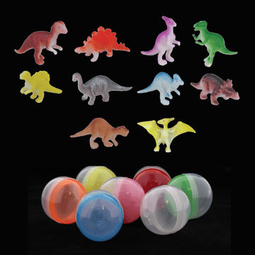 Dinosaur Figures 50 Piece Mix - 50mm Vending Capsule