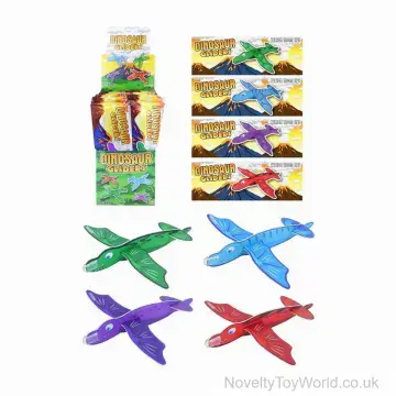 Dinosaur Novelty Flying Toy Gliders (17cm)