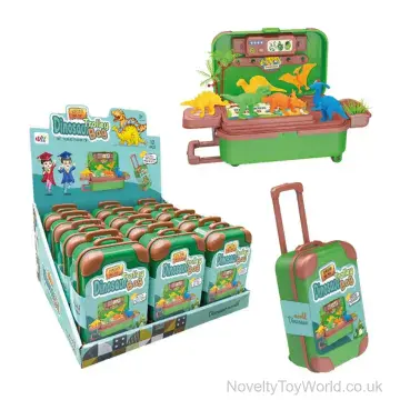 Dinosaur Playset In Suitcase - Figures & Accessories (15cm)