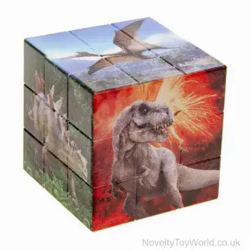 Dinosaur Puzzle Cube (5.7cm)