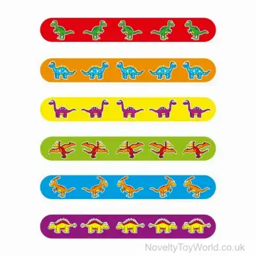 Dinosaur Snap Bracelets for Kids (22cm)