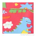 Dinosaur Zip Purse Bag with Long Shoulder Strap (43cm) | Novelty Bags