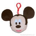 Disney Characters Squashy Podgies Bag-Clips - 12 Assorted (8cm) | Wholesale Disney