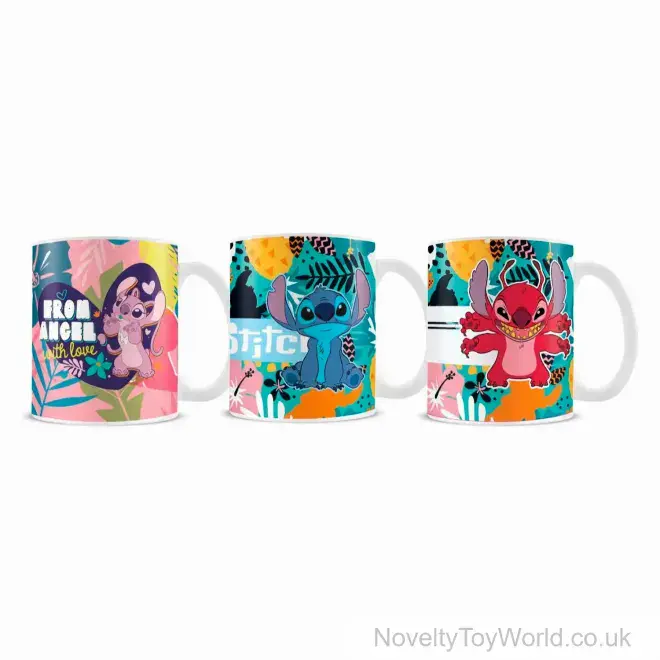 Disney Classics Lilo & Stitch Licensed Mug - 3 Assorted (315ml) | Wholesale UK