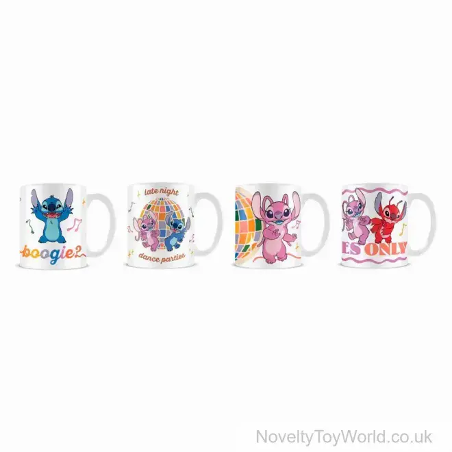 Disney Licensed Stitch Mug - 4 Assorted (315ml) | Wholesale Gifts