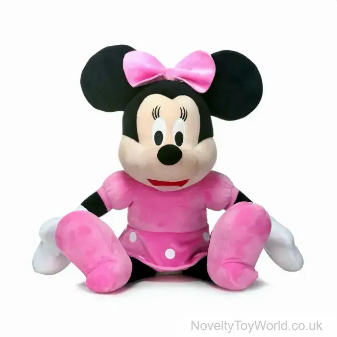 Disney Minnie Mouse Large Sitting Soft Toy (43cm) | Licensed Wholesale