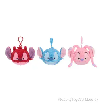 Disney Stitch Bag Charm Soft Toy (9cm)