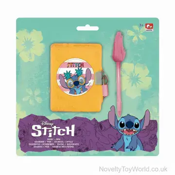 Disney Stitch Diary & Pen Set