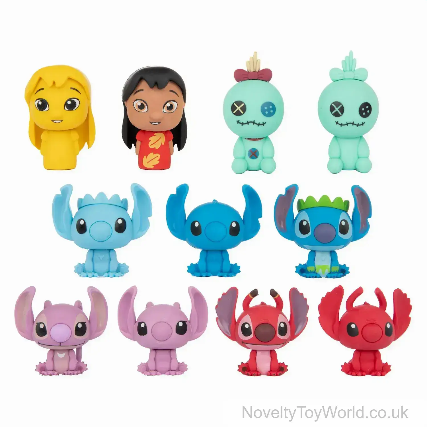 Disney Stitch Make your Own Eraser 3D Puzzle Palz Licensed