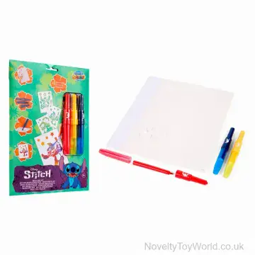 Disney Stitch Spray Art Pens & Stencils Set